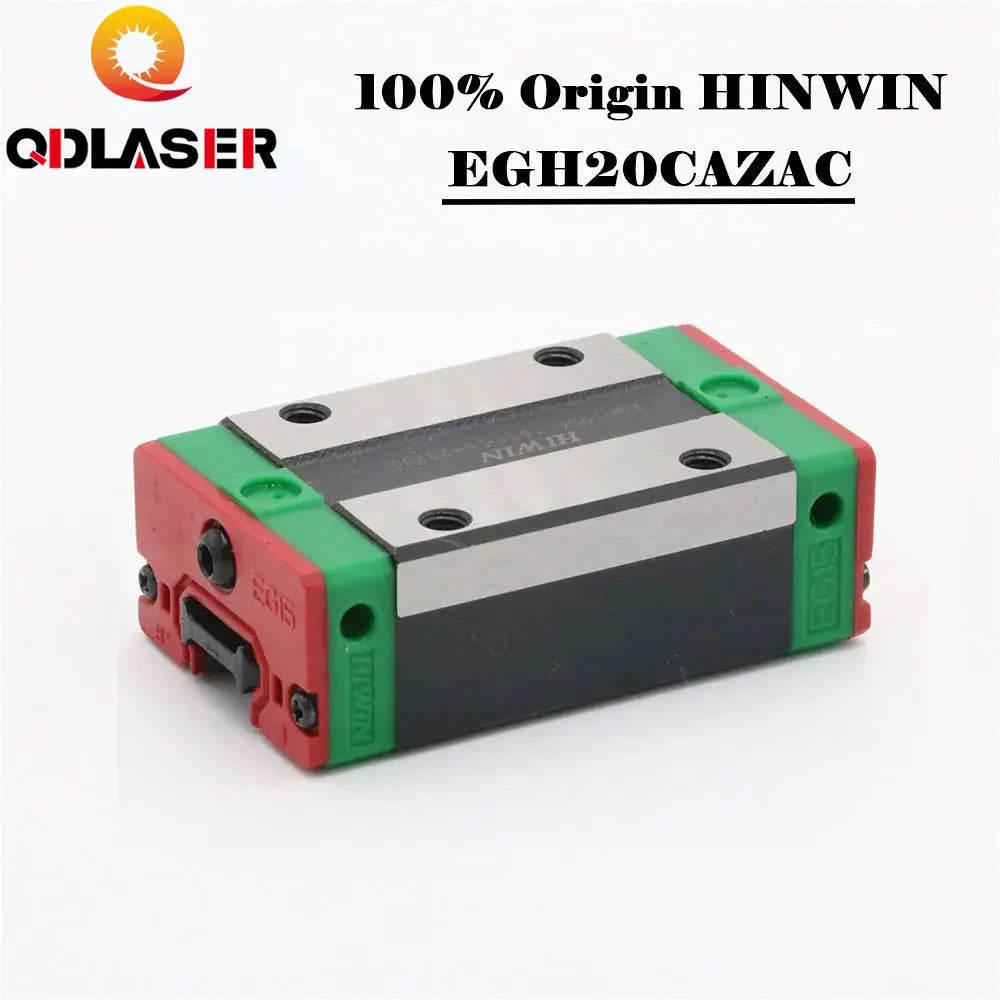 QDLASER Taiwan Hiwin Rails Linar Square Sliders EGH20CAZAC Bearing Block Carriage