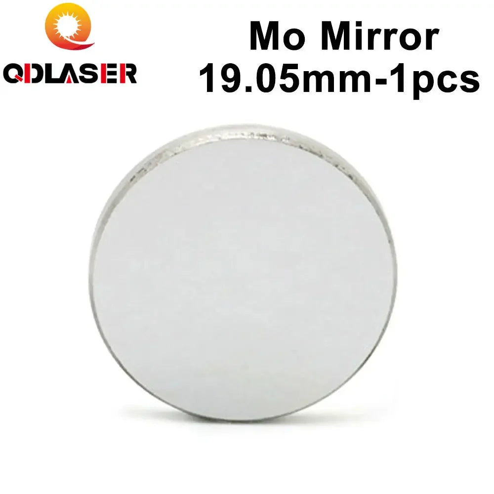 QDLASER 1pcs Mo Laser Reflect Mirror 19.05mm Diameter For Co2 Laser Engraving And Cutting Machine High Quality