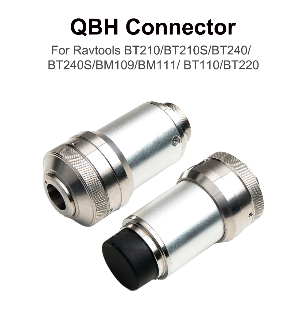 QDLASER QBH Fiber laser cutting head connector of Raytools Laser Head BT240 BT240S For Fiber Laser 1064nm Cutting Machine