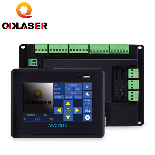 QDLASER Trocen AWC7813 Co2 Laser Controller DSP SystemUpgrade AWC708S for AWC708s / AWC708c Lite/AWC708c Plus/RD6442G/RD6445G