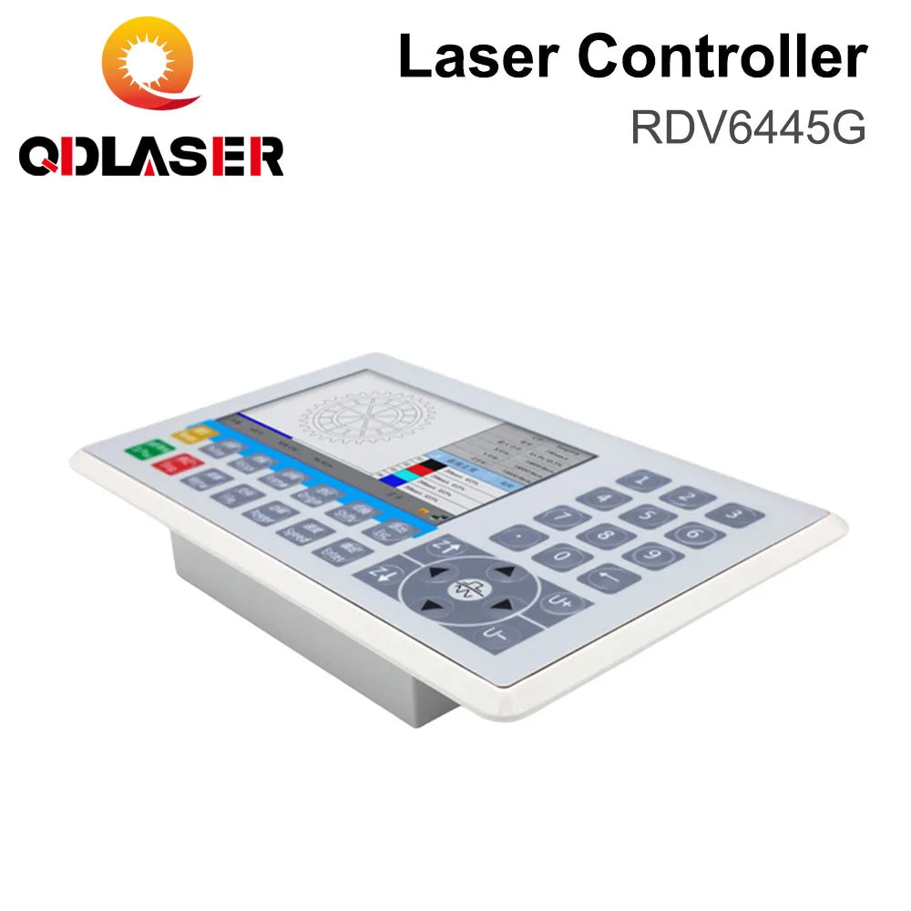 QDLASER Ruida RDV6445G+CCD Camera Co2 laser controller system for Co2 Laser Cutting and Engraving Machine