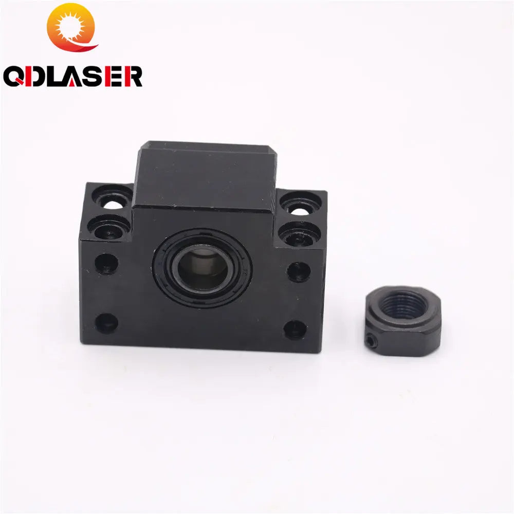 QDLASER BK12 BF12 Ballscrew Fixed Side End Support Set for SFU1605 SFU1604 CNC Machine Parts holder
