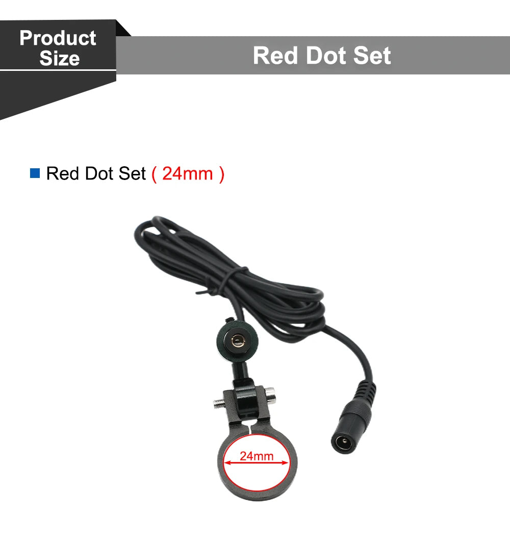 QDLASER Red Dot Set Diode Module Red Dot Device Positioning 24/25mm DC 5V for DIY Co2 Laser Engraving Cutting Head