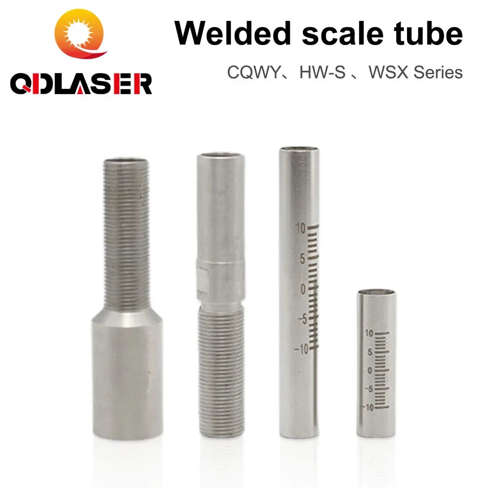Handheld Laser Welding Nozzle Connector Fixed Scale Tube for WSX CQWY HW QILIN Handheld Welding Head Machine M16 M8 M10 Thread