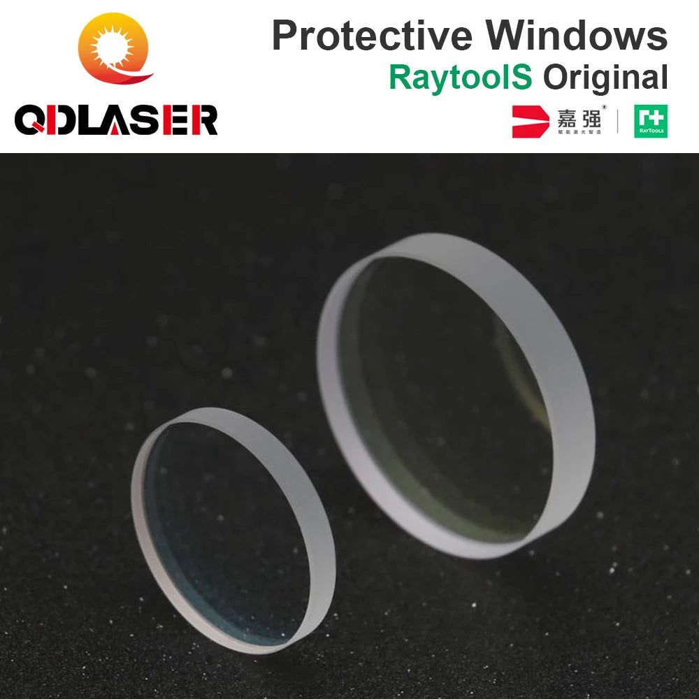 QDLASER Raytools Original Protective Windows Laser Optical Protective Lens for Raytools Fiber Laser Head BT240S BM109 BM114S