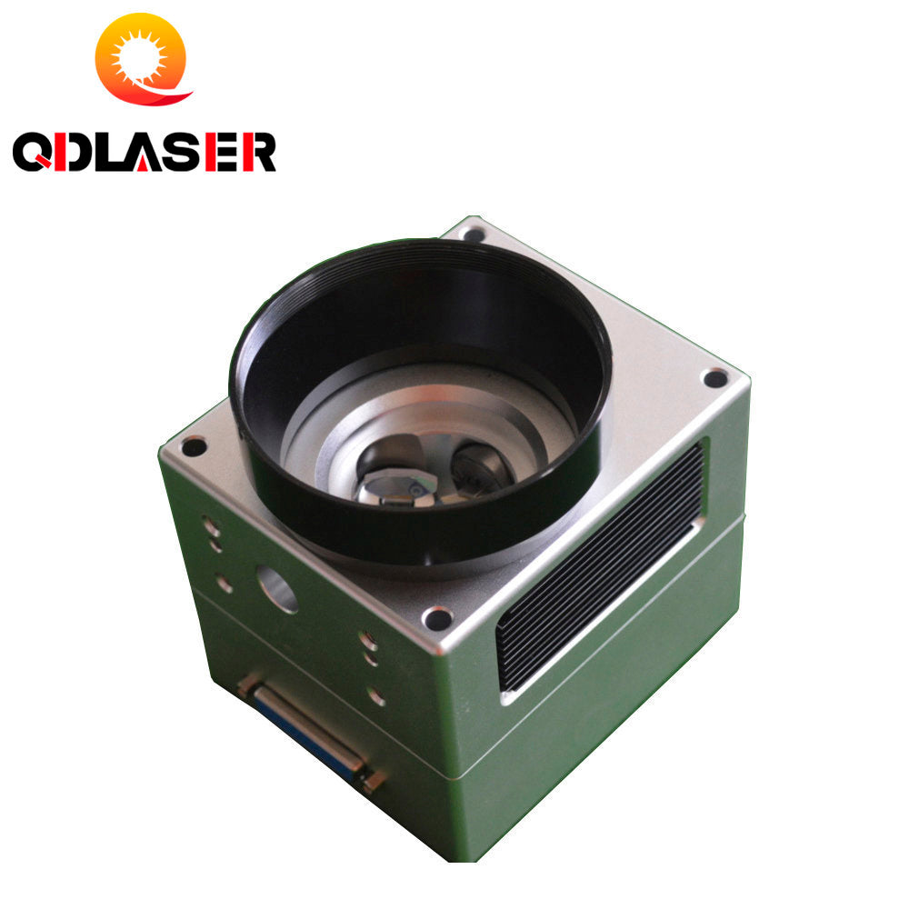 QDLASER 1064nm Fiber Laser Scanning Galvo Head Input Aperture10mm Galvanometer Scanner with Power Supply Set