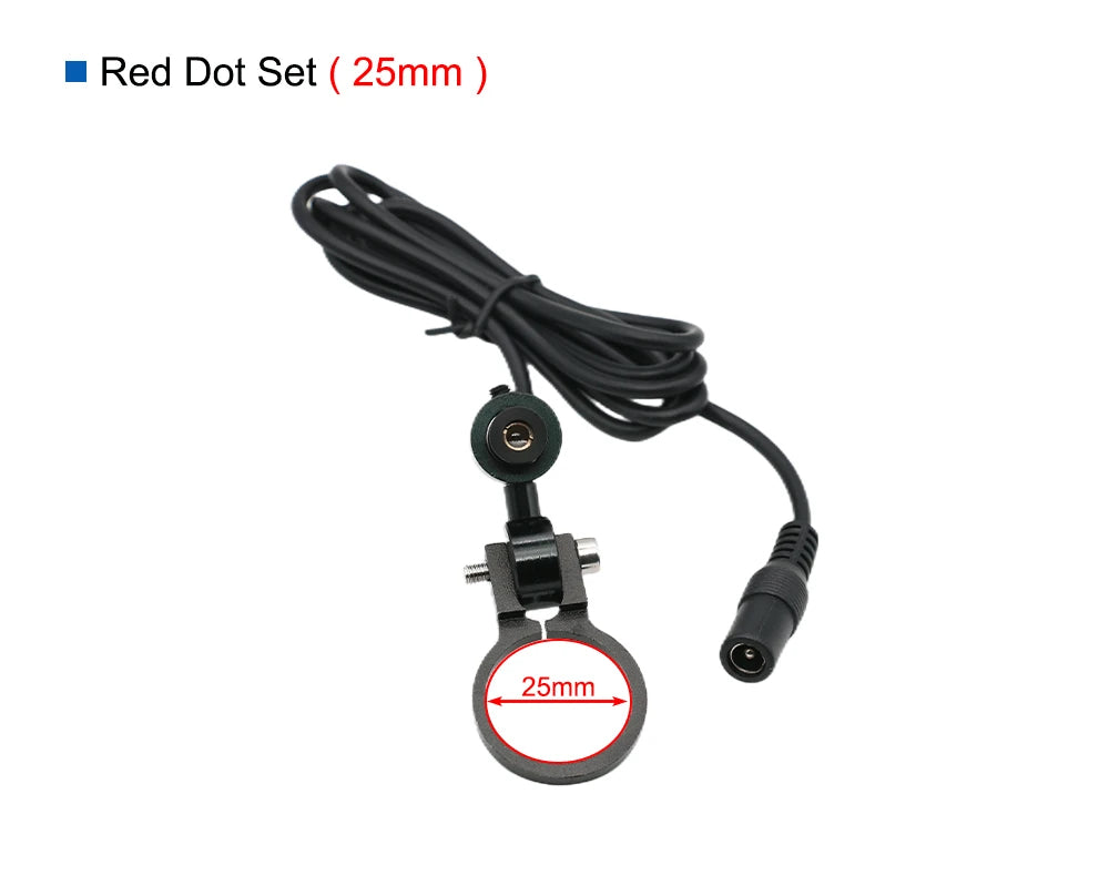 QDLASER Red Dot Set Diode Module Red Dot Device Positioning 24/25mm DC 5V for DIY Co2 Laser Engraving Cutting Head