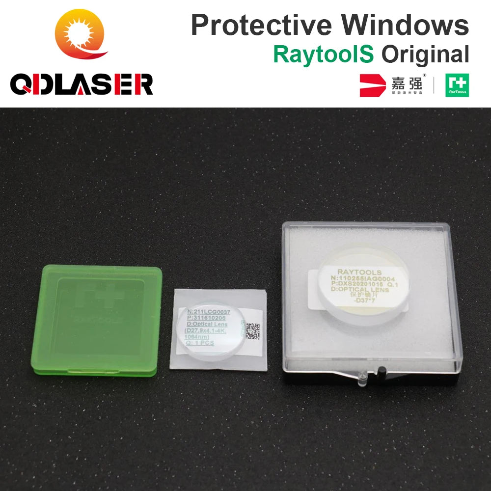 QDLASER Raytools Original Protective Windows Laser Optical Protective Lens for Raytools Fiber Laser Head BT240S BM109 BM114S