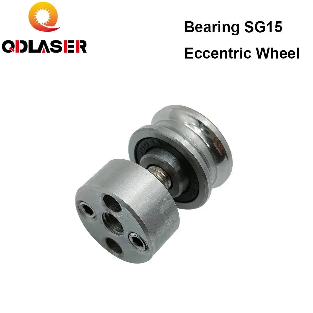 High Speed Pulley Groove Bearing Eccentric Wheel Bearings SG15 Groove Ball Bearings for CO2 Laser Engraving Cutting Machine