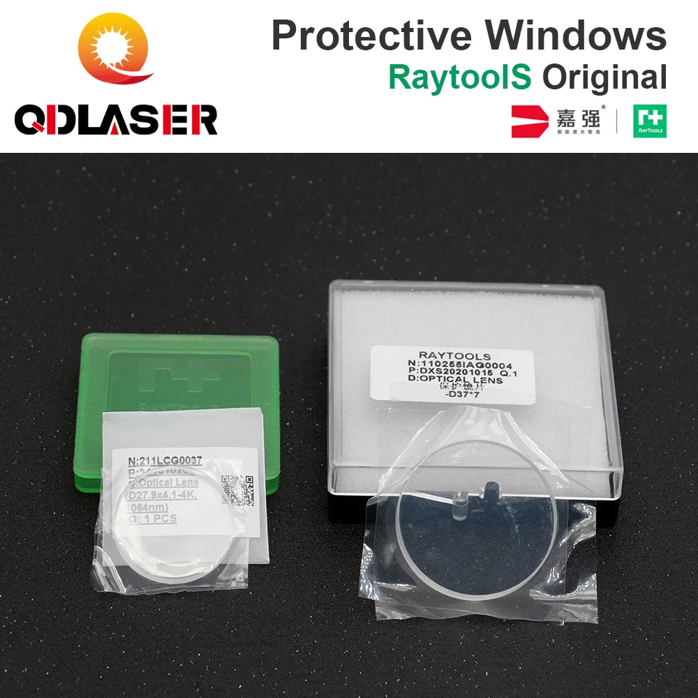 QDLASER Raytools Original Protective Windows Laser Optical Protective Lens for Raytools Fiber Laser Head BT240S BM109 BM114S