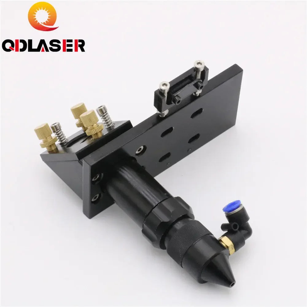CO2 Laser Head Mirror Mount Set Silicon Reflect Mirror 25mm USA Focus Lens 20mm-50.8mm for Laser Engraving Cutting Machine