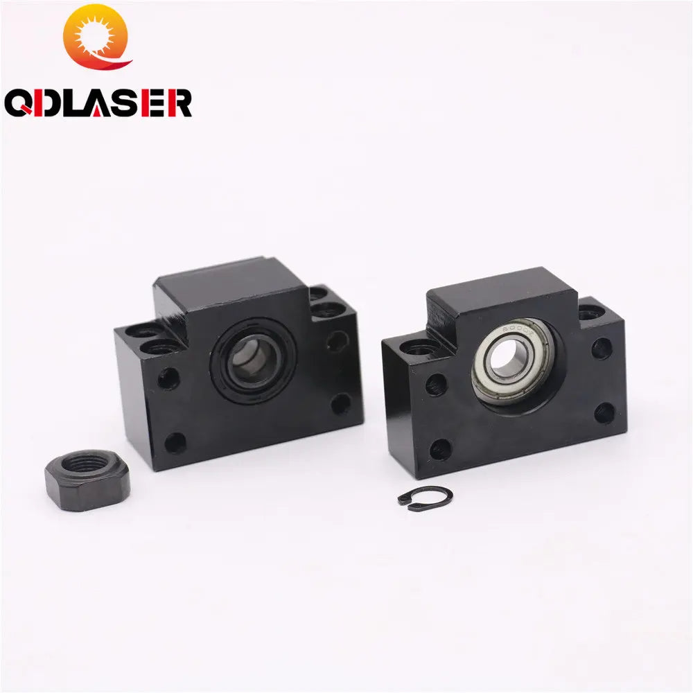 QDLASER BK40 BF40 Ballscrew Fixed Side End Supports Sets for CNC Parts Ballscrew SFU6005 SFU6010
