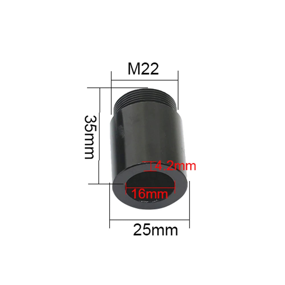 QDLASER Tube Extension Ring CO2 O.D.25mm Lens Tube for CO2 Laser Cutting Machine