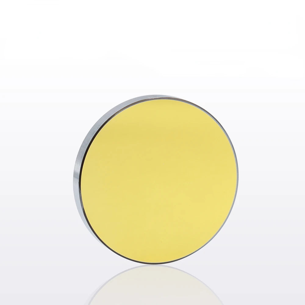 QDLASER High Quality CO2 Laser Si Reflective Mirror Dia19.05 20 25 30 38.1mm Coated Gold for CO2 Laser Engraving Cutting Machine