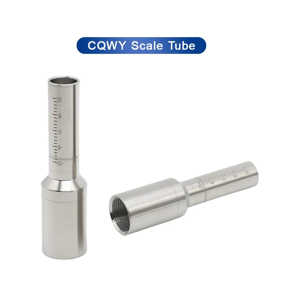 Handheld Laser Welding Nozzle Connector Fixed Scale Tube for WSX CQWY HW QILIN Handheld Welding Head Machine M16 M8 M10 Thread