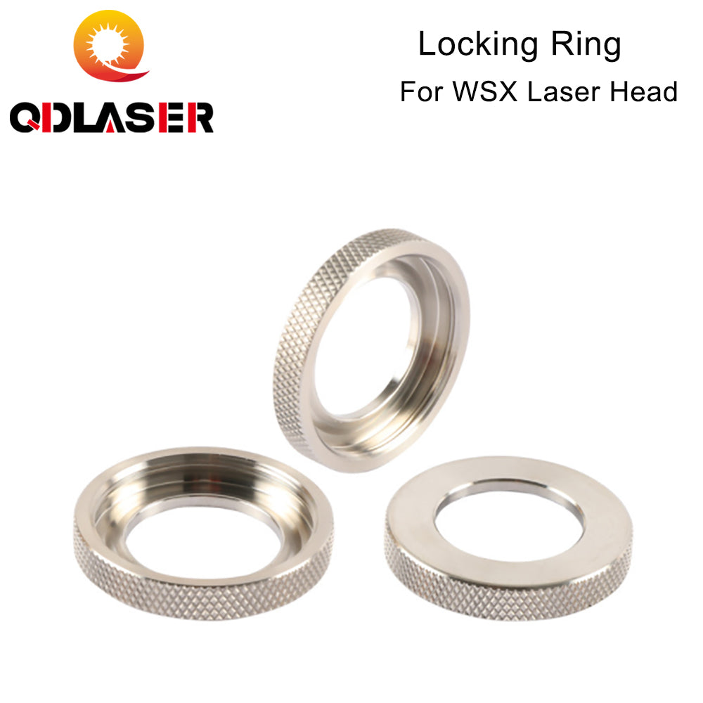 QDLASER Laser Nozzle Connector Fasten Ring for WSX NC12/NC30 Fiber Laser Head Ceramic Lock Ring Nut