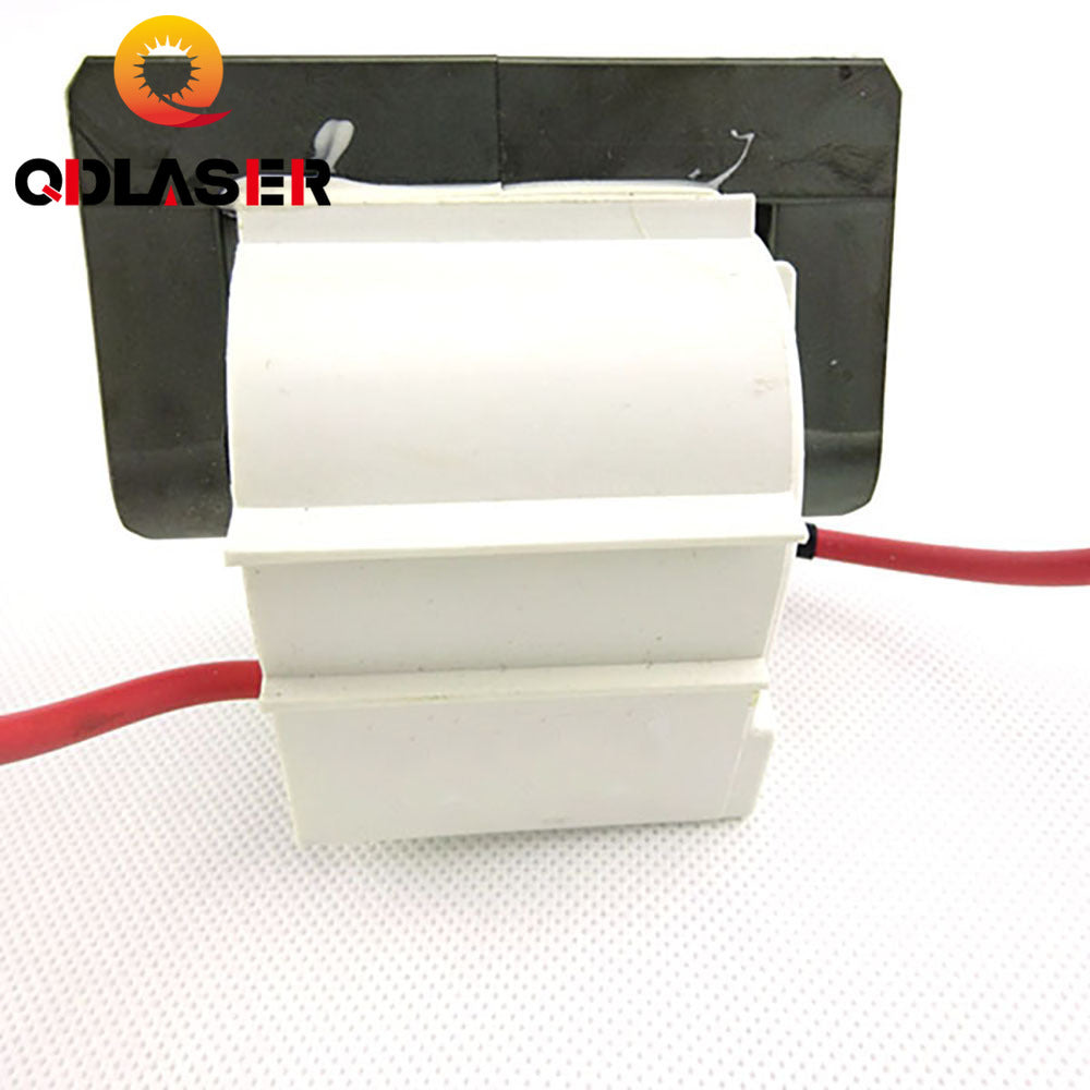 QDLASER Double Laser High Voltage Transformer Flyback Coil for 100W CO2 Laser Power Supply Parts