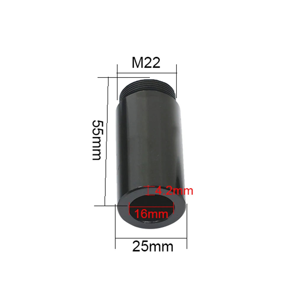 QDLASER Tube Extension Ring CO2 O.D.25mm Lens Tube for CO2 Laser Cutting Machine