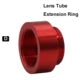 QDLASER Tube Extension Ring CO2 O.D.25mm Lens Tube for D20 F63.5mm/127mm Lens for CO2 Laser Cutting Machine