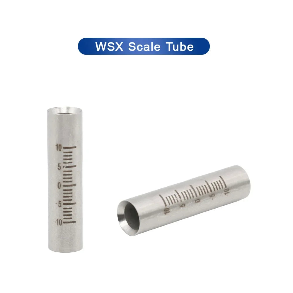Handheld Laser Welding Nozzle Connector Fixed Scale Tube for WSX CQWY HW QILIN Handheld Welding Head Machine M16 M8 M10 Thread