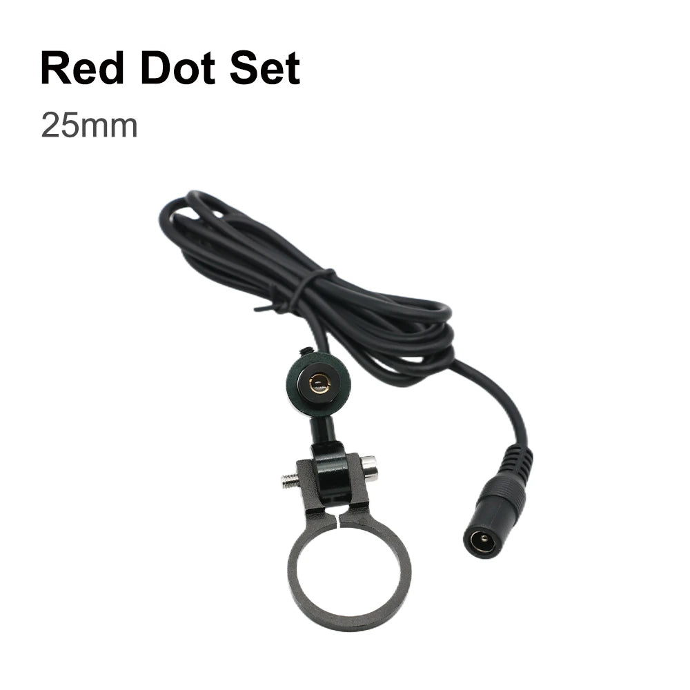 QDLASER Red Dot Set Diode Module Red Dot Device Positioning 24/25mm DC 5V for DIY Co2 Laser Engraving Cutting Head