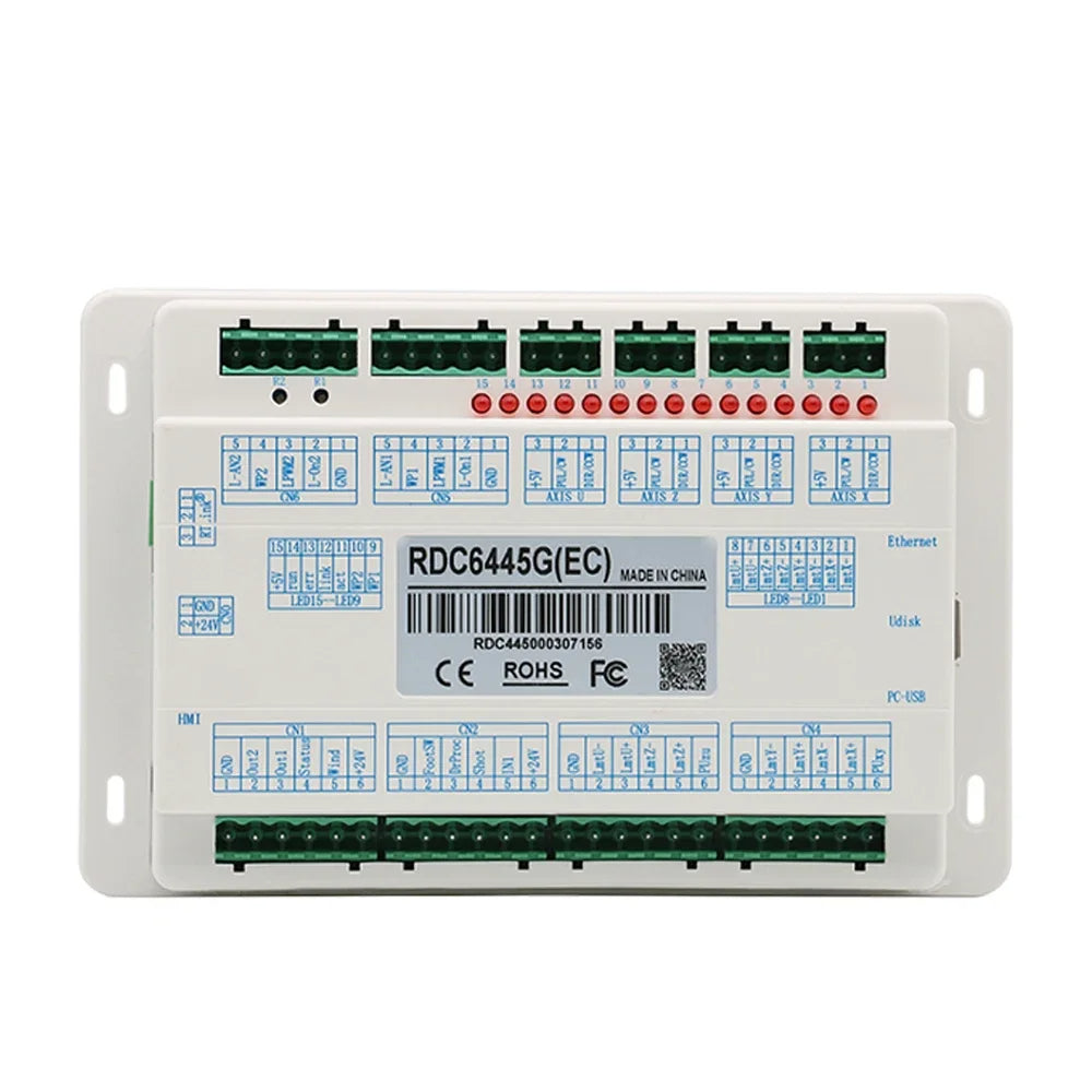 QDLASER Ruida RDC6445 RDC6445G/S Controller for Co2 Laser Engraving Cutting Machine Upgrade RDC6442 RDC6442G Controller Cricut