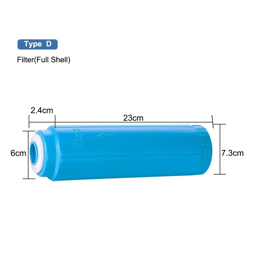 QDLASER Ion resin filter 5 inches / 10 inches Water purification filter Coolers for fiber lasers