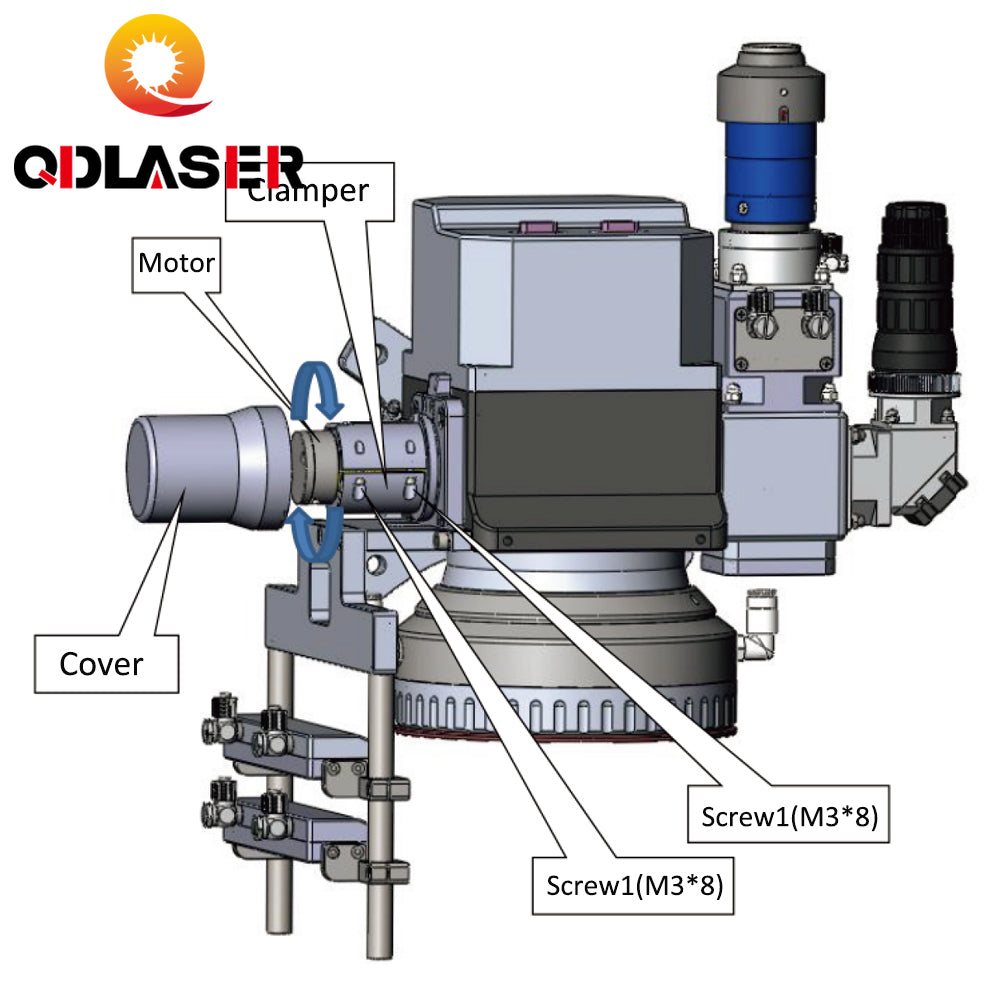 4000W Galvanometer Welding Head for WSX ND31