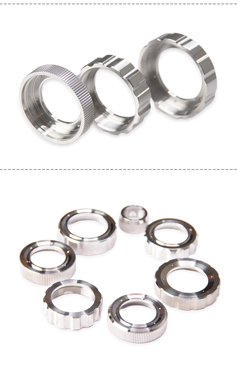 QDLASER Raytools Fiber optic cutting head tight locking ring BT220/BM115 & BT240/BM109 & BM111 & BT240S Nozzle Connection Part