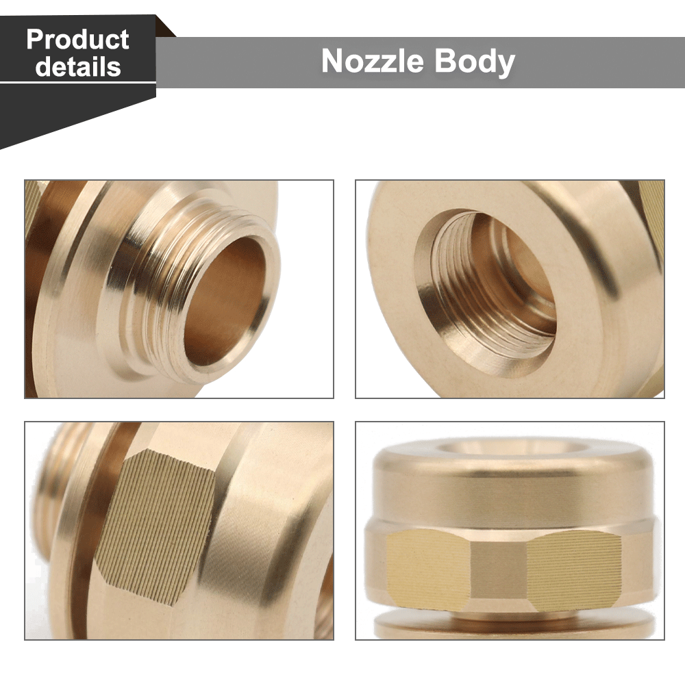 QDLASER Precitec M11 Laser Nozzles Body Anti-collision Accessories Nozzles Holder Copper Fiber Cutting Head Replacement Parts