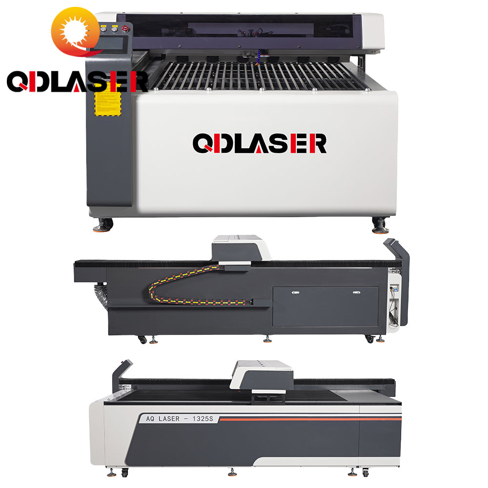 150W 1325S-D Non-Metal CO2 Laser Cutting Machines for Clothing Leather Crafts Glass Mobile Phone Protective Film
