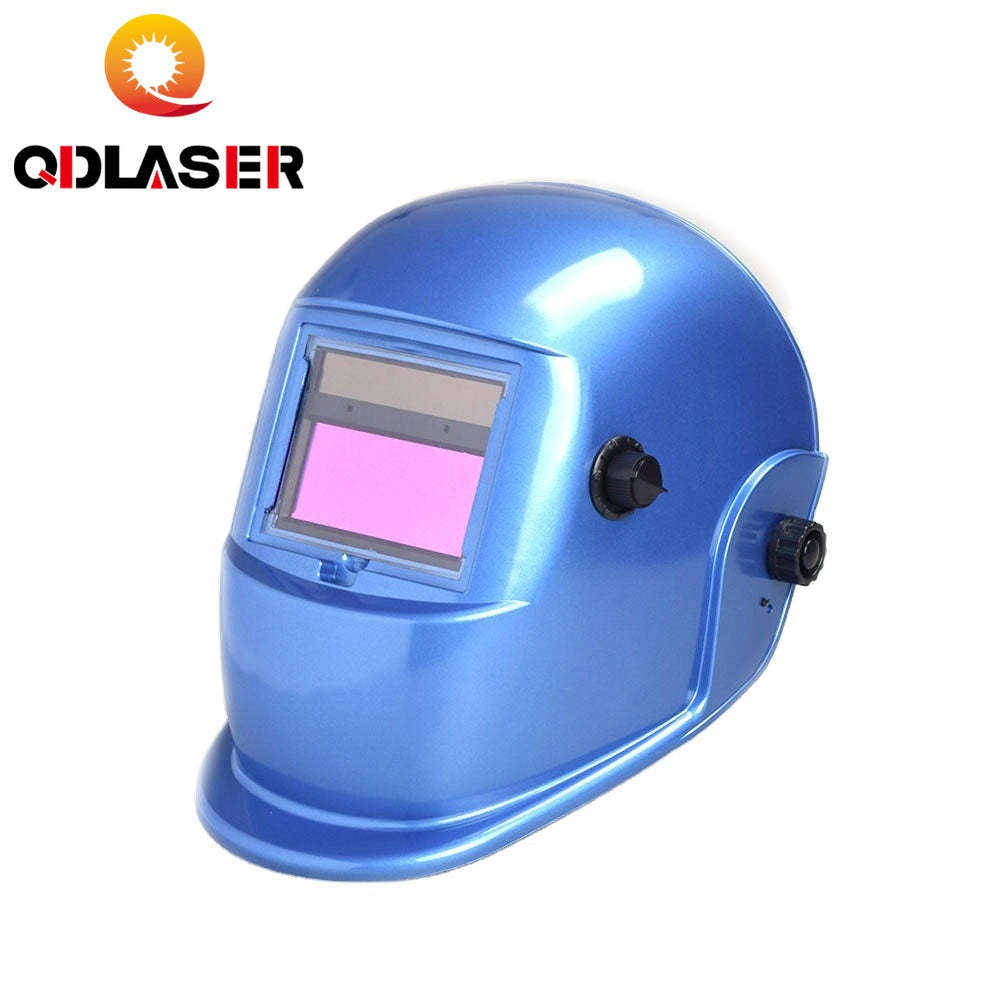 QDLASER Auto Darkening Welding Helmet KM-6000B with Solar Cells and Lithium Battery