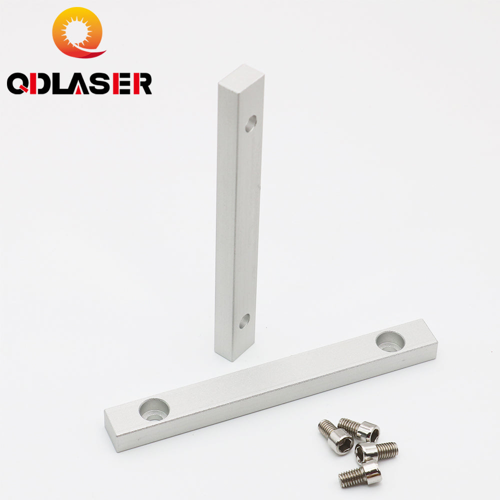 2Pcs/Lot Worktable Positioning Bar 136*15*9.8mm with Positioning Screw for DIY Fiber Laser Marking and Engraving Machine