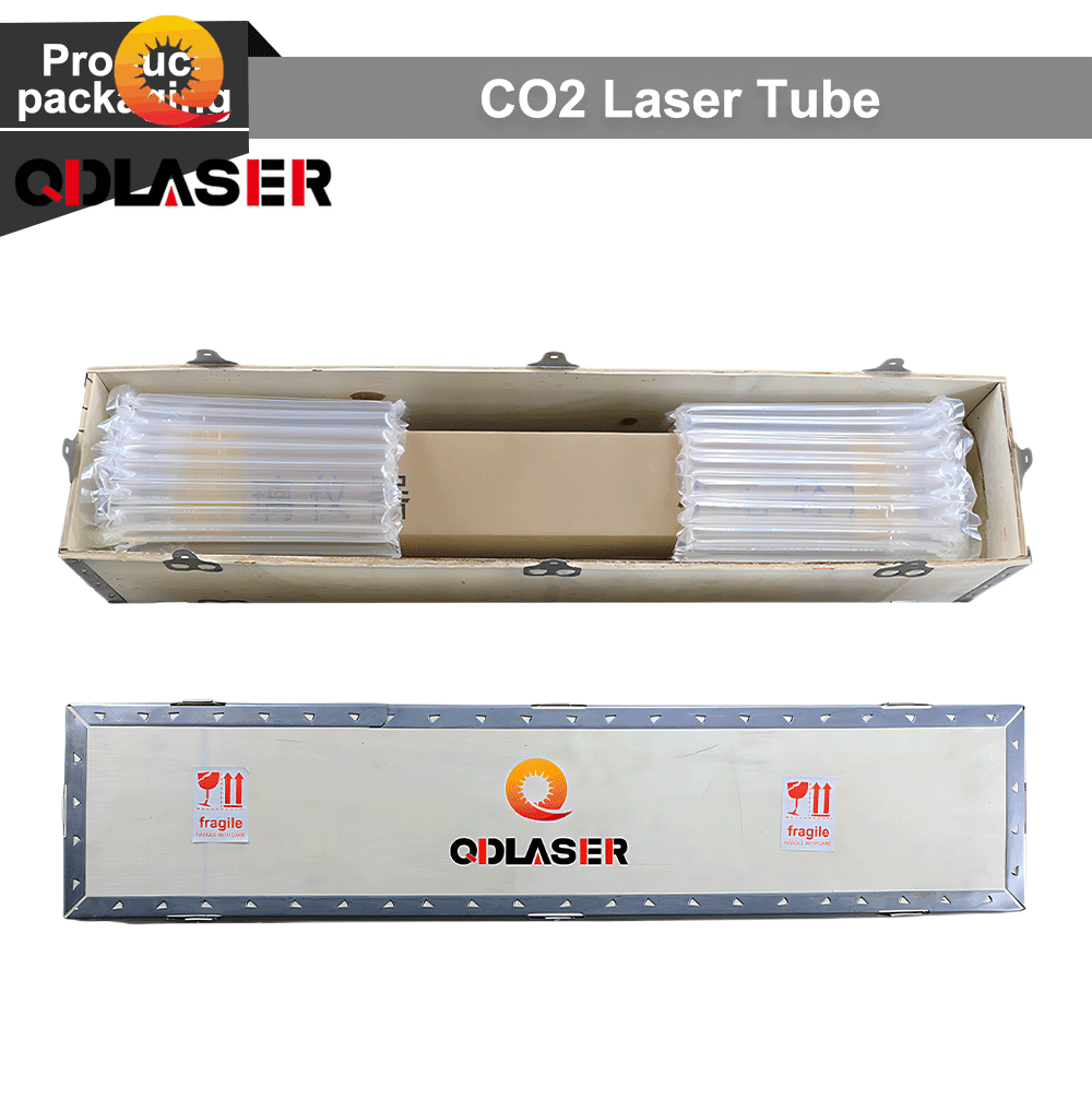 QDLASER SPT TR90 90-100W Co2 Laser Tube Length 1280mm Diameter 80mm for CO2 Laser Engraving And Cutting Machine