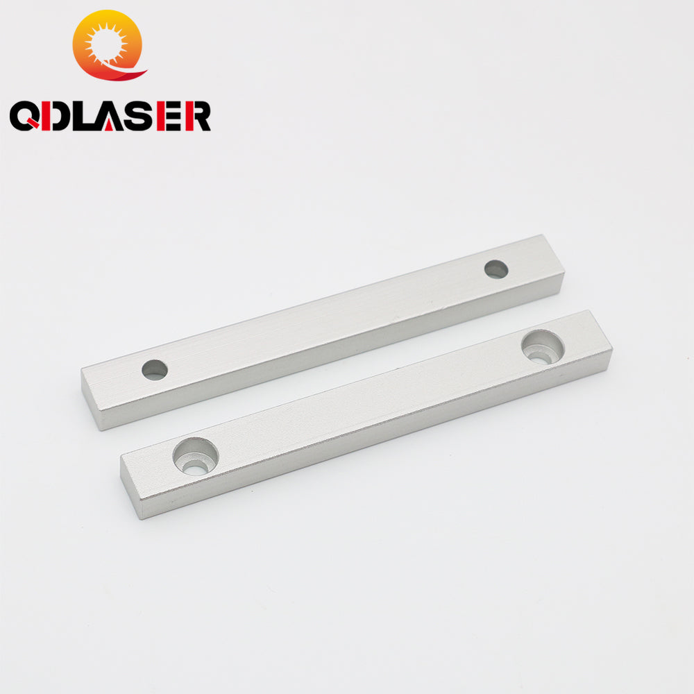2Pcs/Lot Worktable Positioning Bar 136*15*9.8mm with Positioning Screw for DIY Fiber Laser Marking and Engraving Machine
