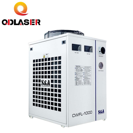 QDLASER Water Industrial Chiller CWFL-1000 For Fiber Laser Engraving and Cutting Machine