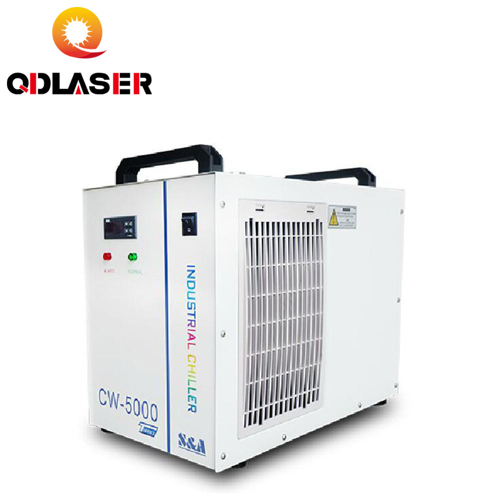 QDLASER Industry Air Water Chiller CW5000 for CO2 Laser Engraving Cutting Machine Cooling 80W 100W Laser Tube