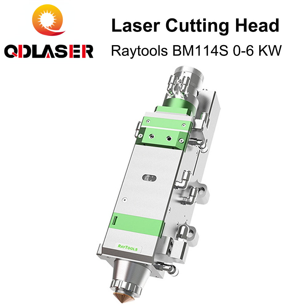 QDLASER Raytools BM114S 0-6 KW Auto Focusing Fiber Laser Cutting Head for Metal Cutting
