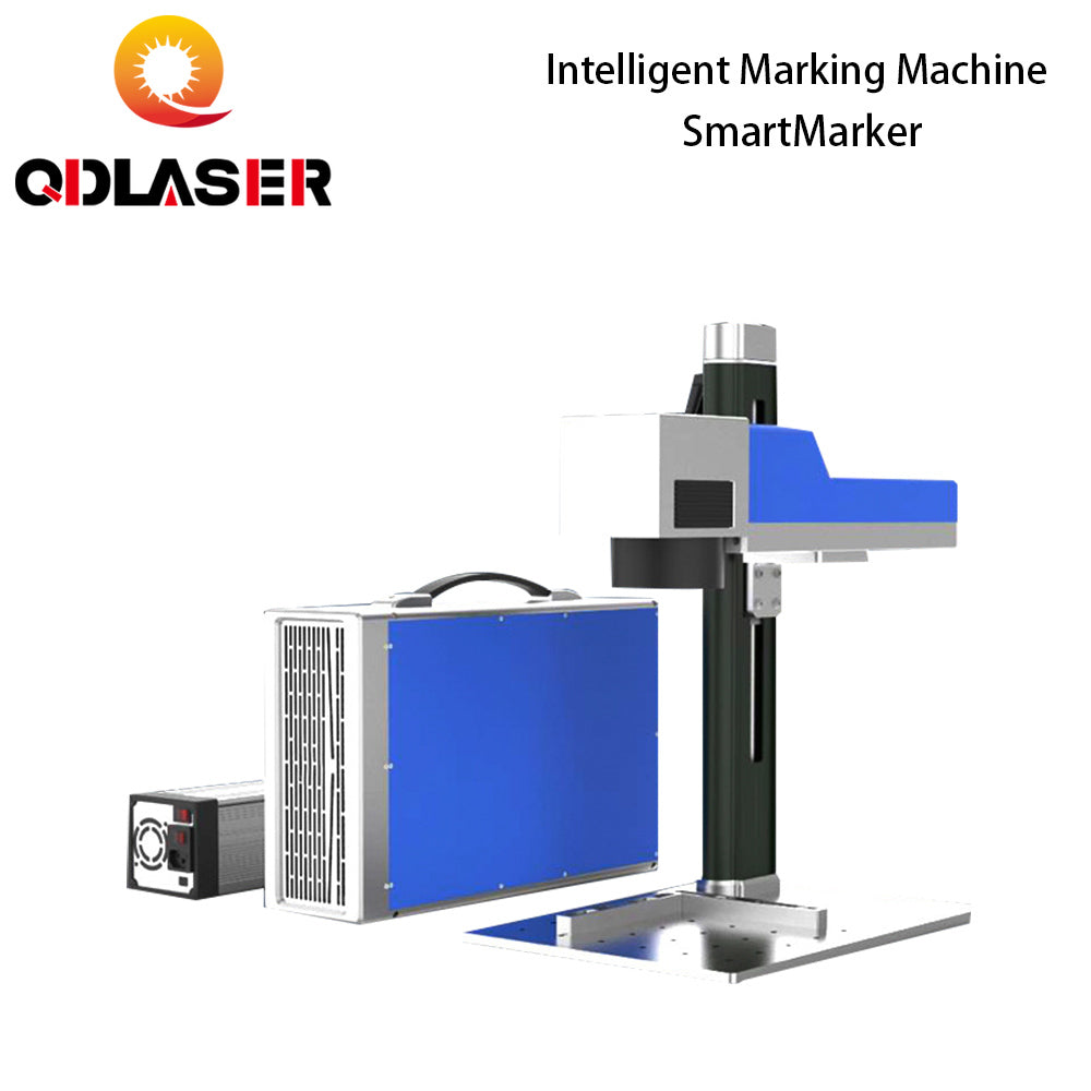 QDLASER 20/30W Fiber Laser Intelligent Marking Machine SmartMarker For Marking Metal