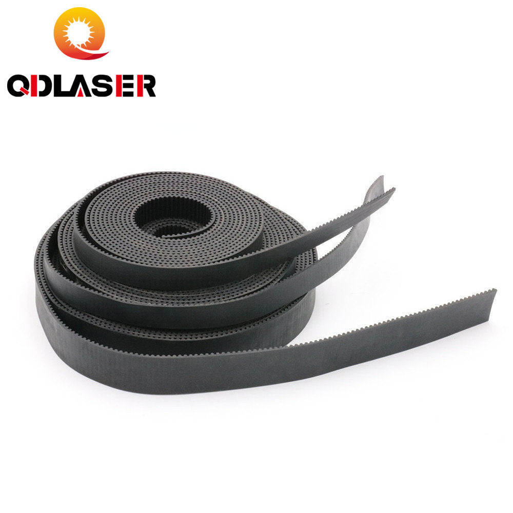 QDLASER 10Meters HTD-3M-30mm PU Open Belt for CO2 Laser Engraving Cutting Machine
