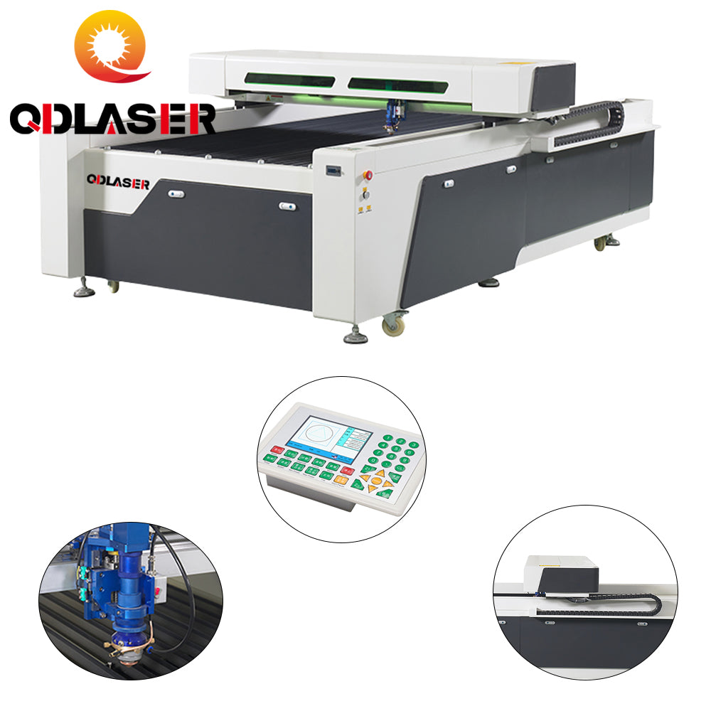 500W 1325M No-Metal Laser Cutting Machines for Advertising Industry Reci Laser Tube Ruida Control System