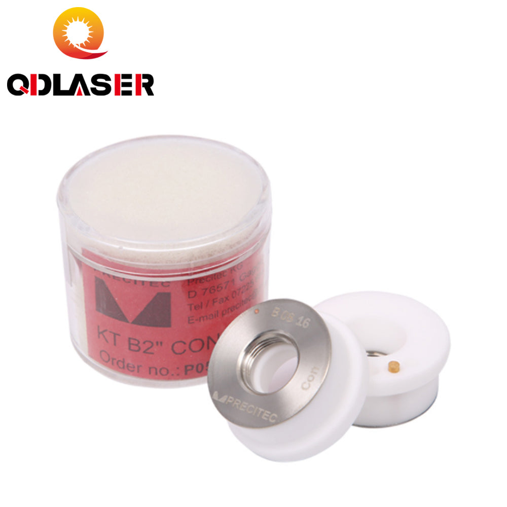 QDLASER Fiber Laser Ceramic Rings Parts D28 D32 KT B2" CON Laser Nozzle Holder Precitec for Raytools Empower Laser