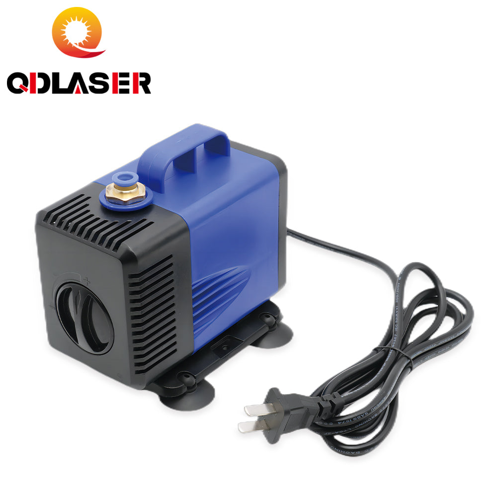 QDLASER 80W Submersible Water Pump 3.5M 3500L/H IPX8 AC 220V ~ 240V Voltage for CO2 Laser Engraving and Cutting Machine