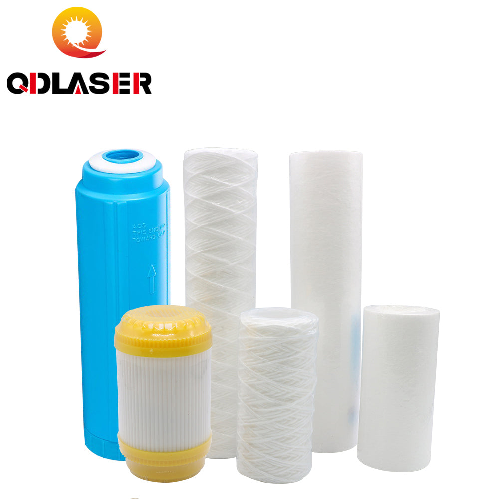 QDLASER Filter Water Purifier 5/10inch For Industrial Fiber Laser Chiller