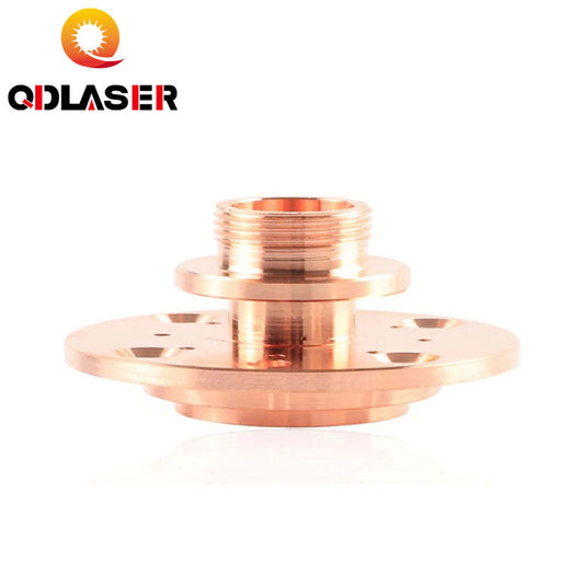 QDLASER OEM Anti-collision Connection Cutting Large Composite Nozzle Step  Air Outlet QT90 for DNE Fiber Laser Cutting Head