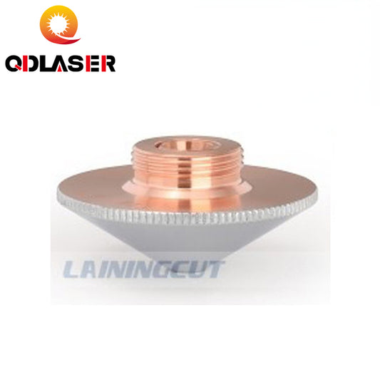 QDLASER OEM Double Layers Laser Nozzle Dia.32mm H15 M14 Caliber 0.8 - 4.0 for Precitec 1064nm Fiber Laser Cutting Head Machine