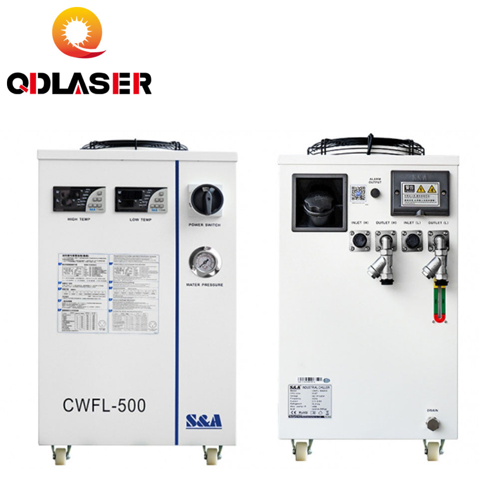 Industrial Water Cooling Chiller CWFL-500 for Fiber Laser Cutting Machine
