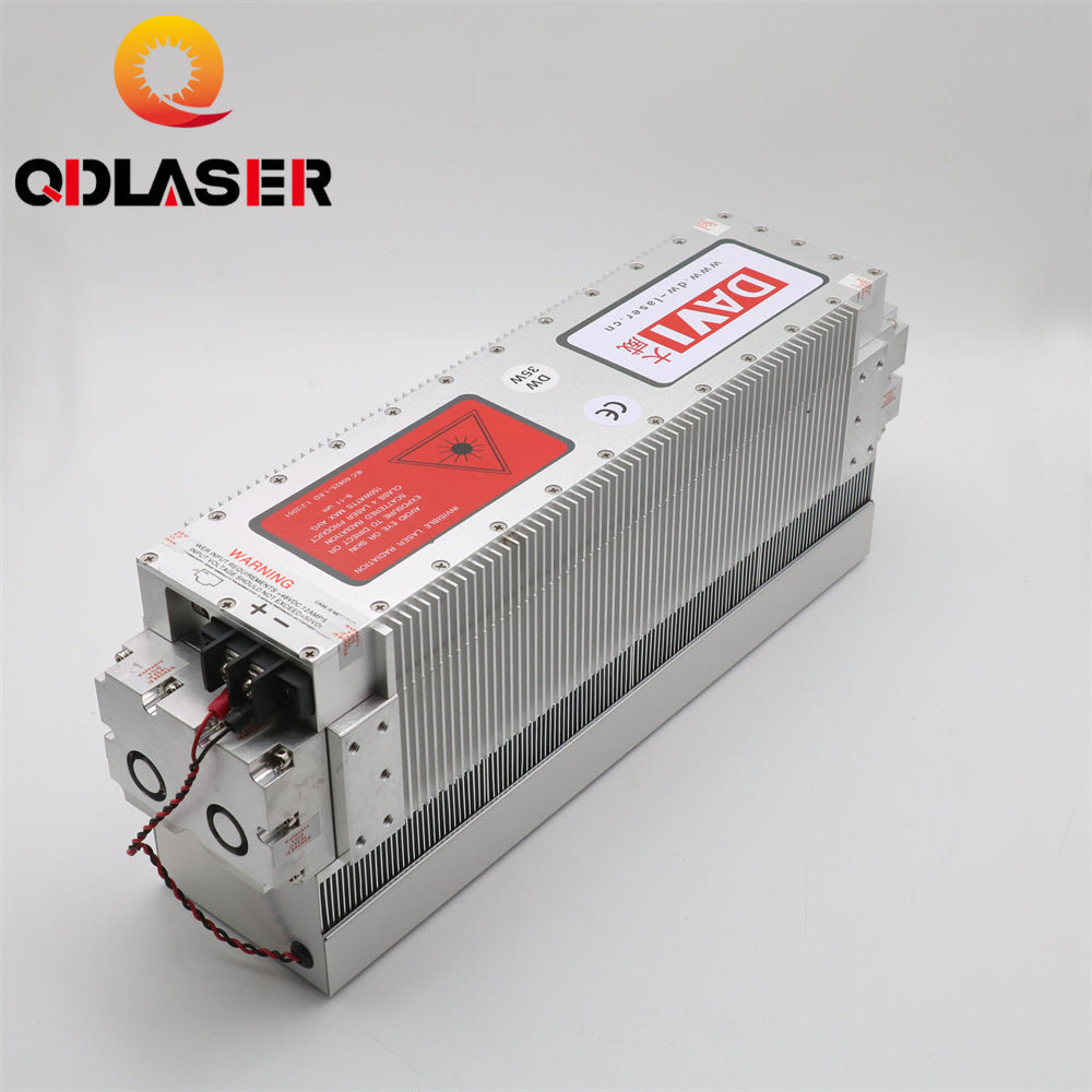 QDLASER RF Laser Cutter Rf Co2 Laser Tube 30w for Co2 Laser Engraving and Cutting Machine