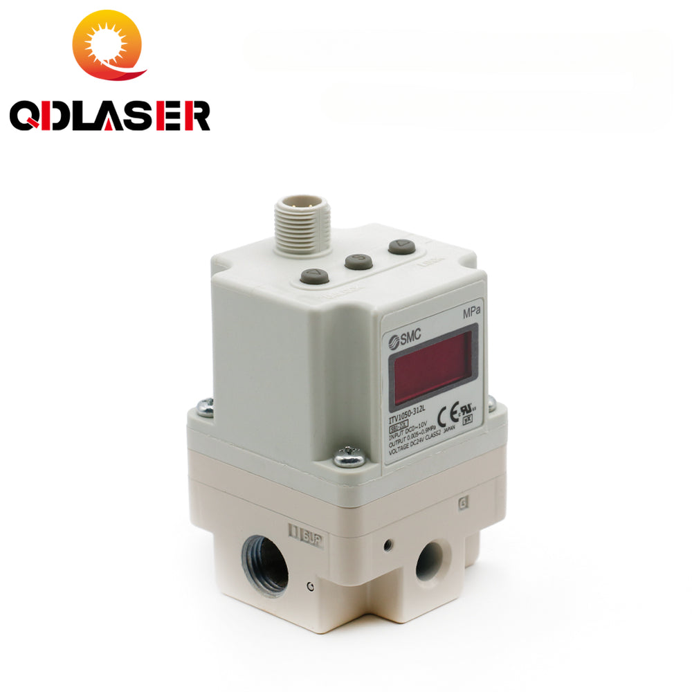 QDLASER SMC Electro-Pneumatic Regulator ITV1050-312L Pneumatic Equipment for Fiber Laser Metal Cutting Machine