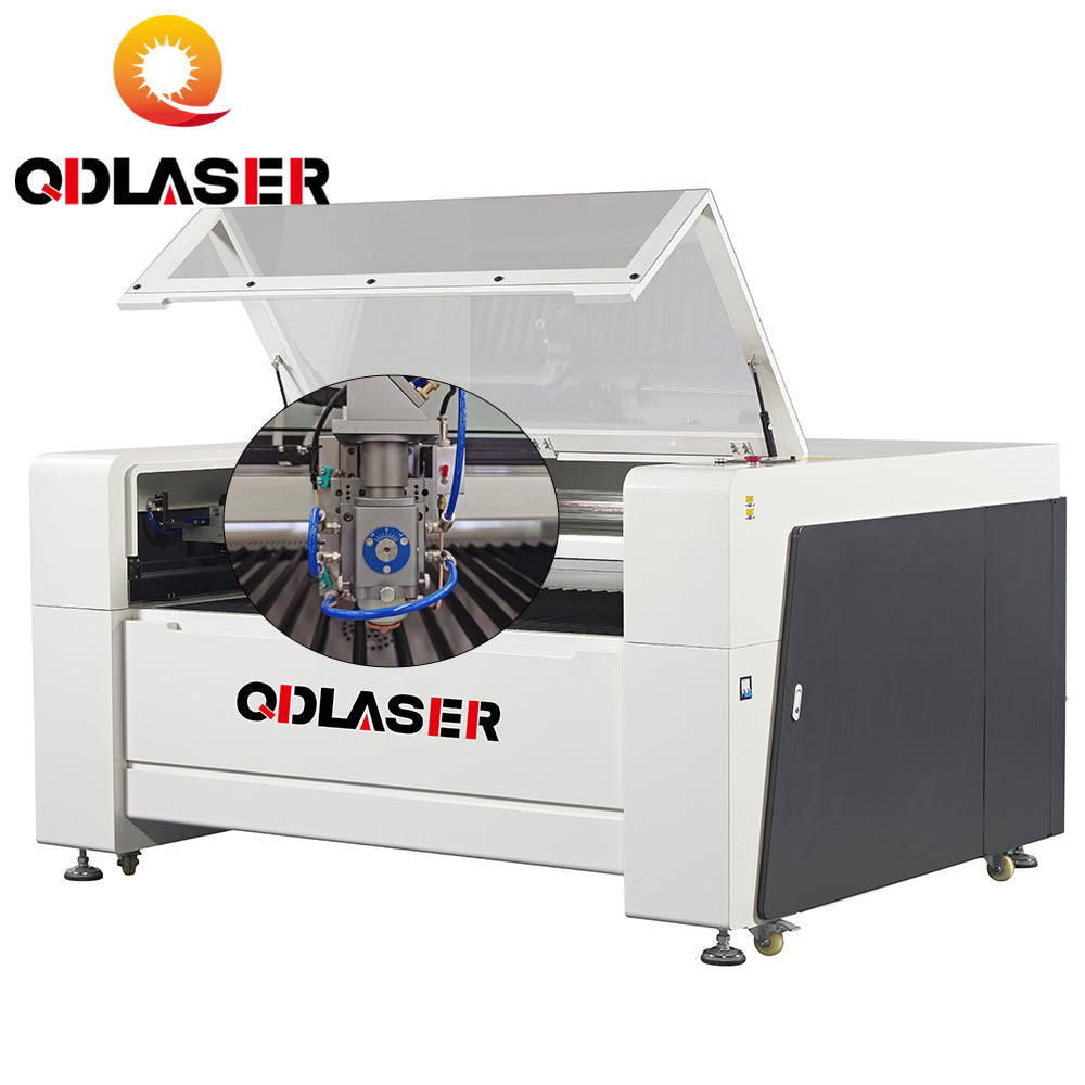 150W 1390M Metal Non-metal Co2 Laser Cutting Machine for Stainless Steel, Carbon Steel, Acrylic and Wood Ruida Control System